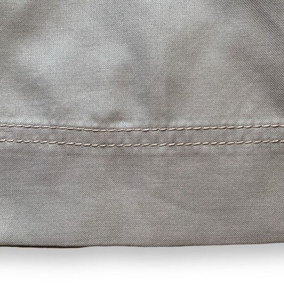 Loft Dress Tan Mauve Pink Tulle Origami Sleeveless Empire Waist Petite Mini - Picture 4 of 8